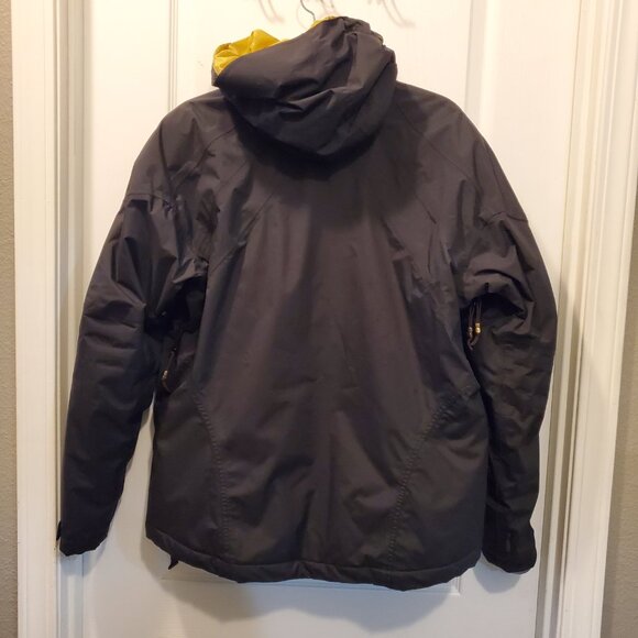 ✨ Vintage HELLEY HANSEN Black/Gold Ski Jacket L/G ✨ - Picture 3 of 12